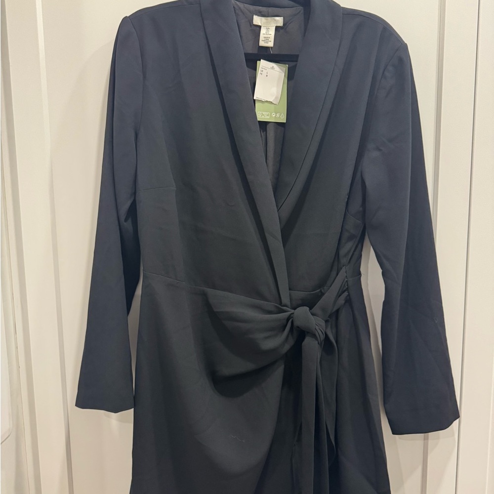 H&M Black Mini Dress